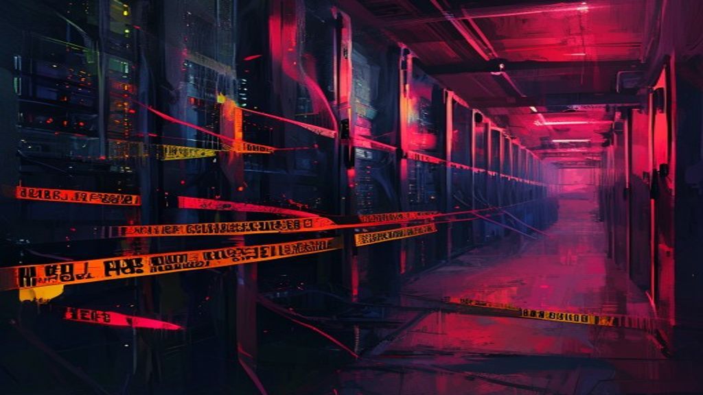 Cyber attack on servers